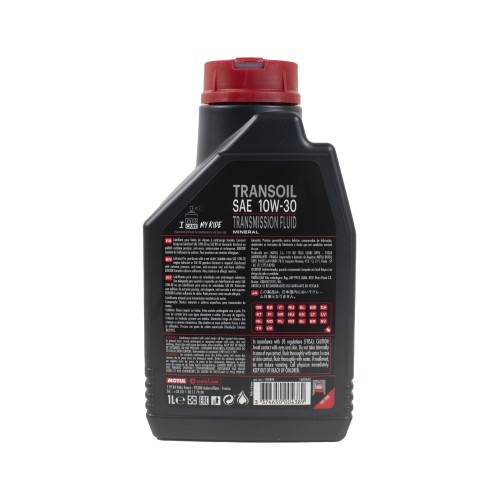 Huile de Transmission MOTUL TRANSOIL 10W30 1L 2