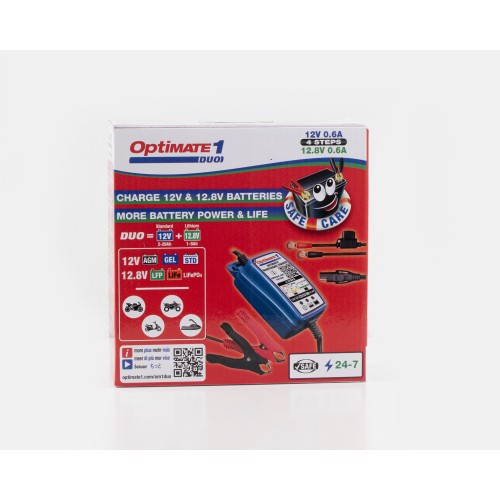 Chargeur de batterie TECMATE Optimate 1 Duo