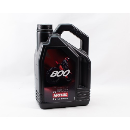Huile Moteur MOTUL 800 Off Road Factory Line 2T 4 Litres