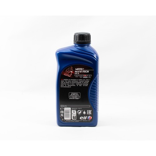 Huile Moteur ELF MOTO 4 MAXI TECH 10w30 4 Litres 2