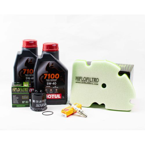Kit Révision Filtres Bougies pour PIAGGIO MP3 300 LT ie Touring de 2011 à 2013