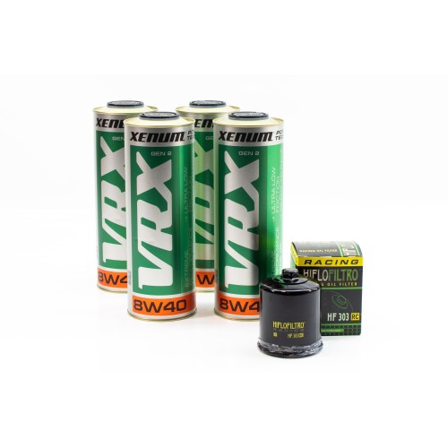 Kit Vidange Racing Huile Blanche Céramique 4L + Filtre à...