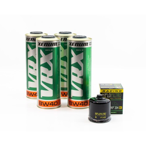 Kit Vidange Racing Huile Blanche Céramique 4L + Filtre à...