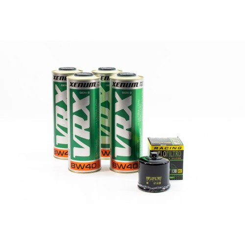 Kit Vidange Racing Huile Blanche Céramique 4L + Filtre à...